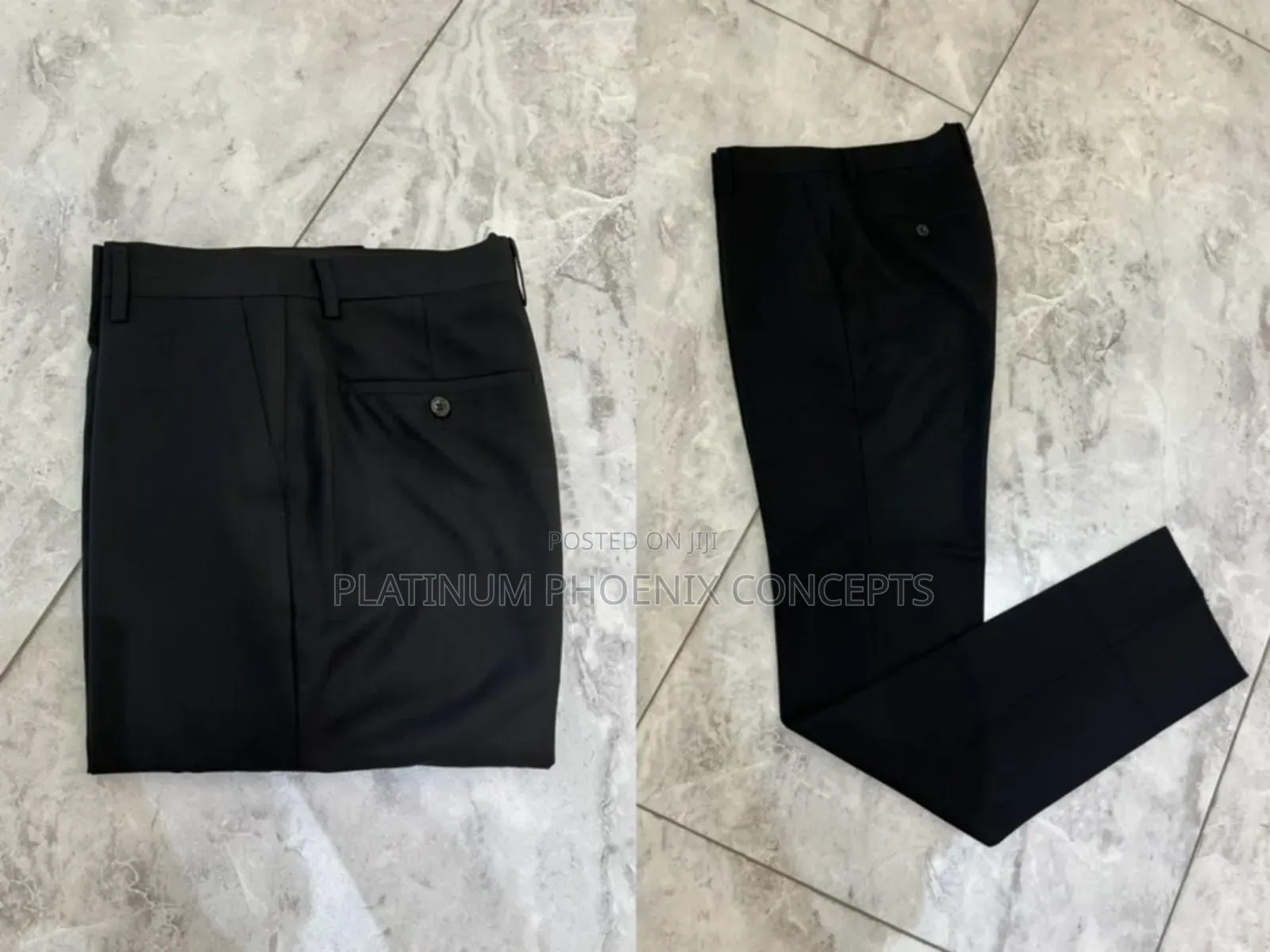 High Quality Plain Suit Trousers