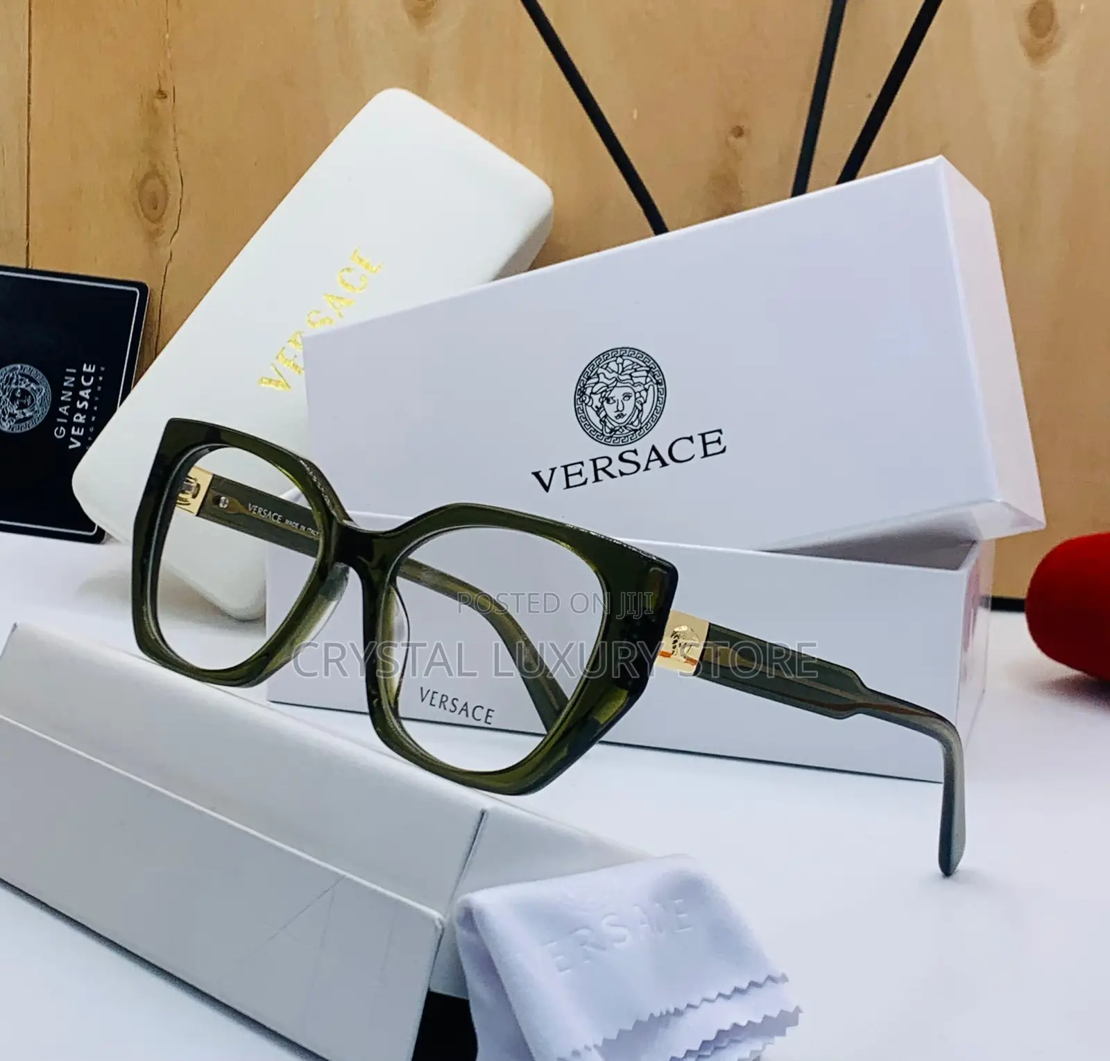 Versace Quality Luxury Ladies Frame Glasses