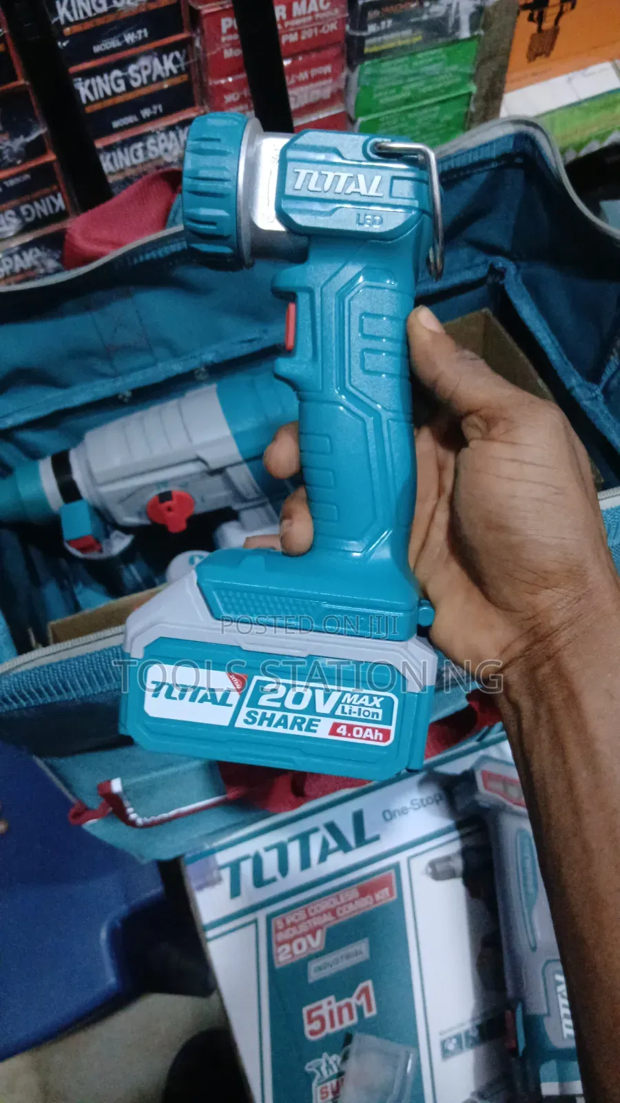 5 in 1 20v Cordless Brushless Combo Set