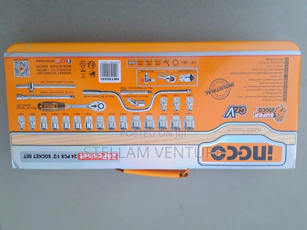 24pcs 1/2 SOCKET SET
