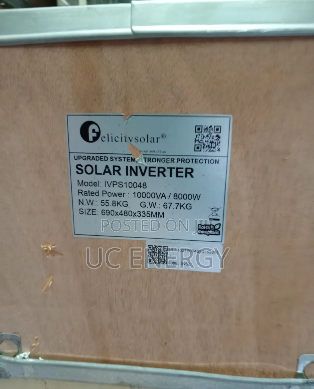 10kva Felicity Solar Inverter 48 Video