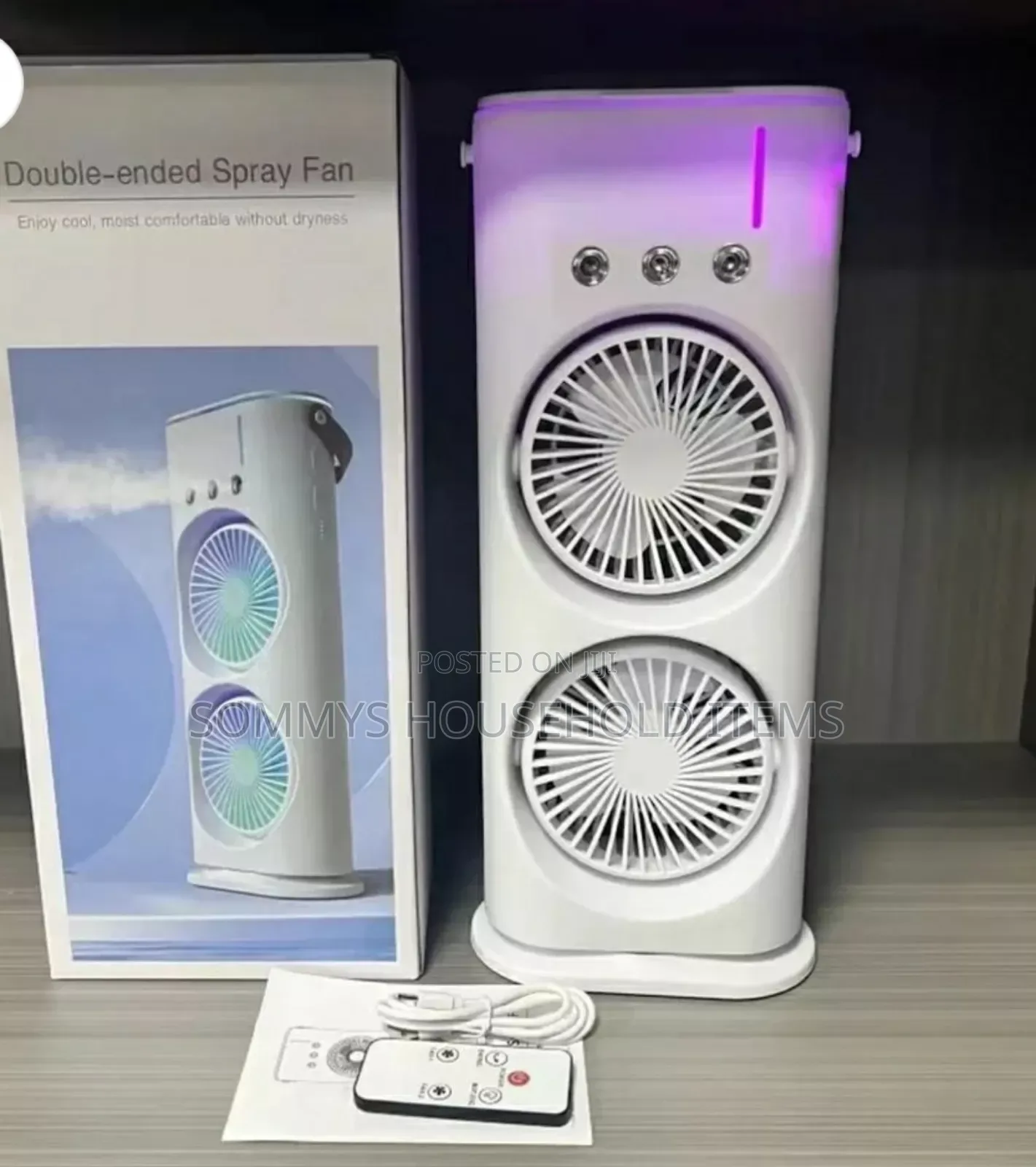 Double Ended Spray Fan