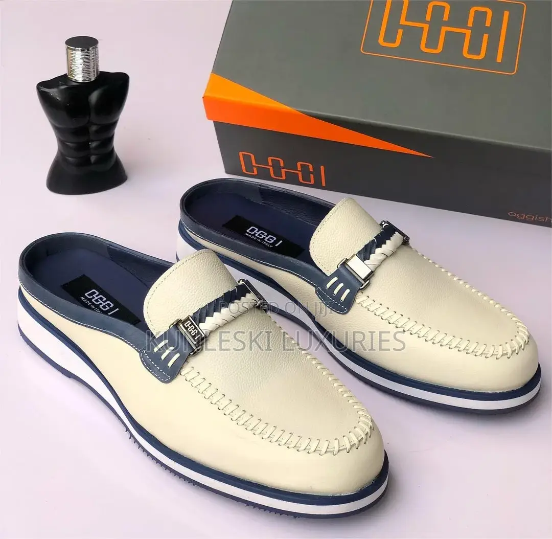 Original OGGI Leather Half Shoes in 2 Colorways