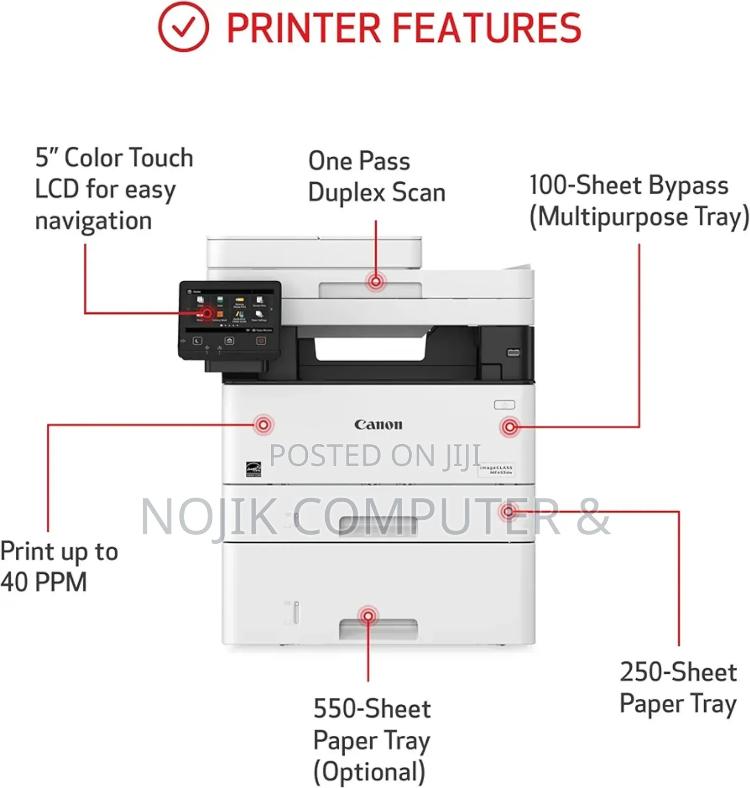 Canon Mf453dw Printer