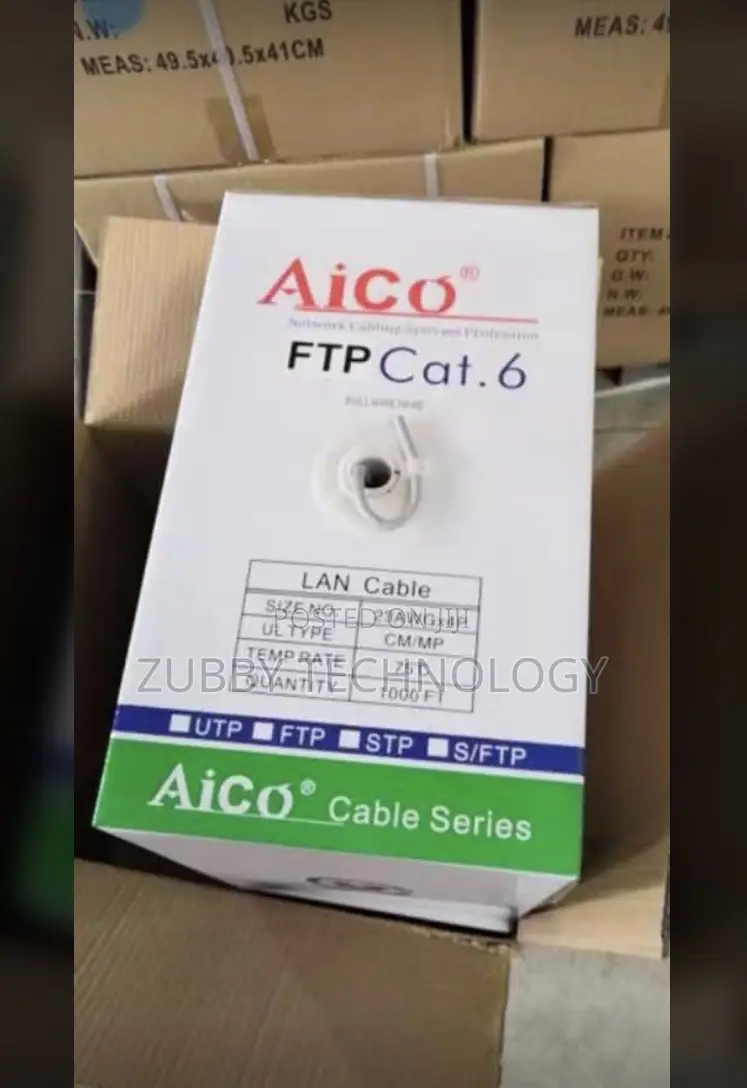 Aico Cat6 Indoor Cable Series