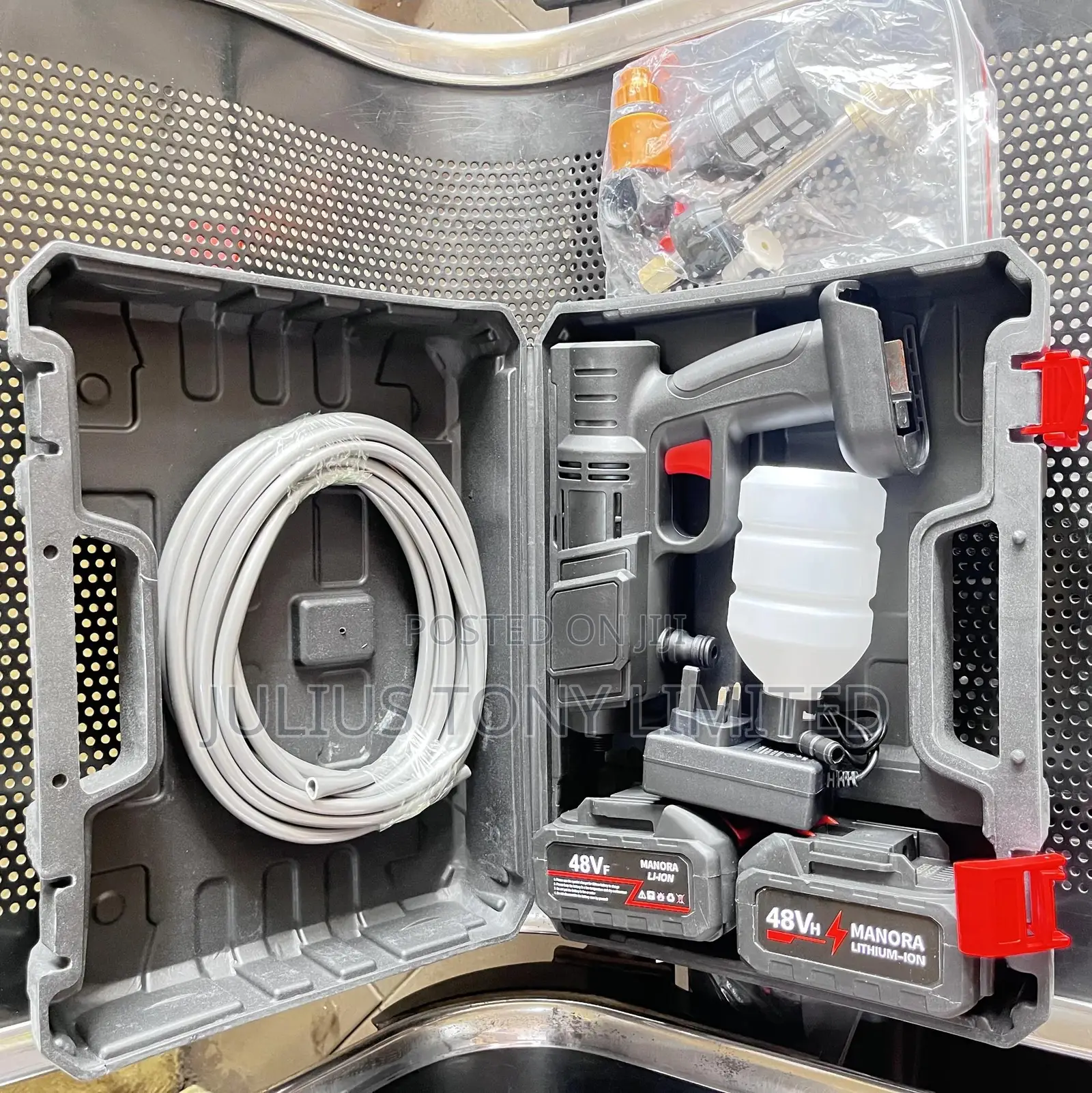 Double Batteries High Pressure Multi Purpose Car Washer