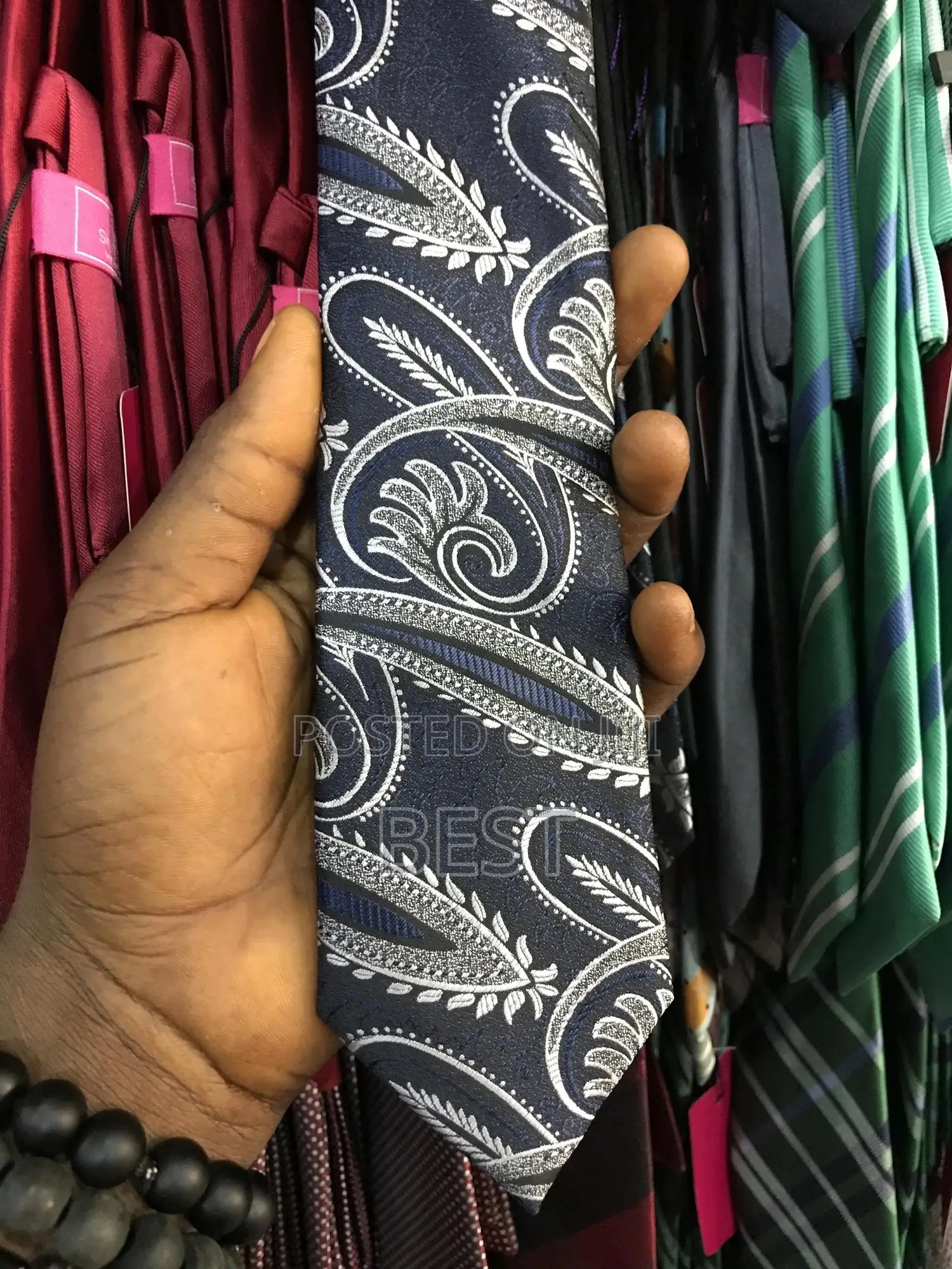 Flowers Design Quality Turkish Ties for Men of Class