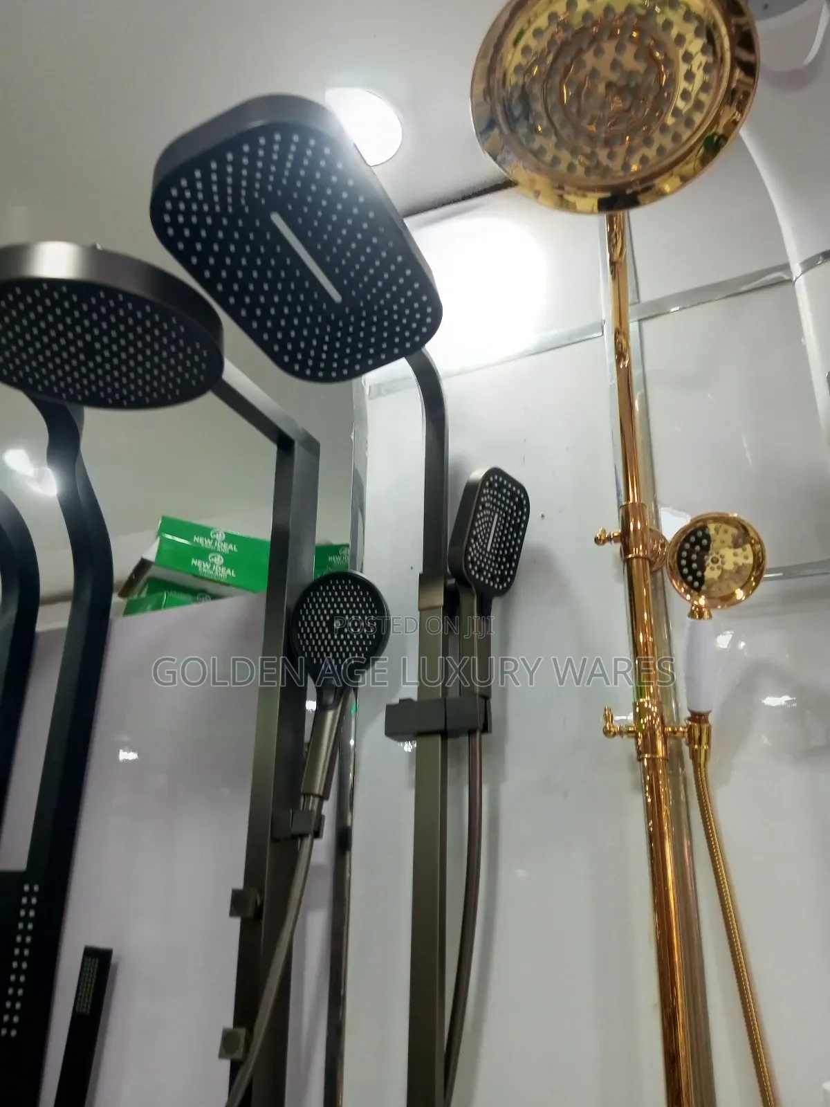Thermostatic Brass Standing Shower