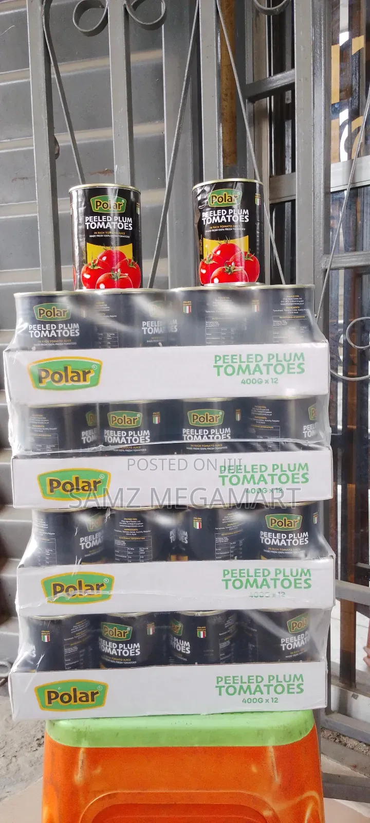 Polar Peeled Plum Tomatoes 24x400g