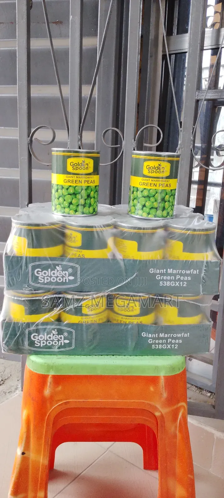 Golden Spoon Green Peas 24x538g