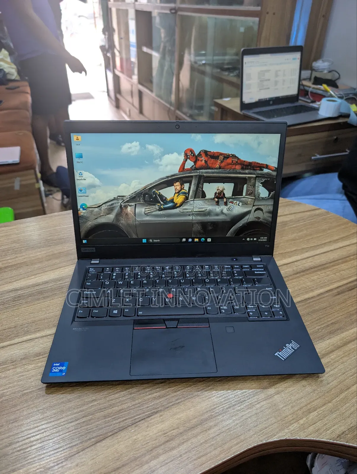 Laptop Lenovo ThinkPad T14 G2 16GB Intel Core I7 SSD 256GB