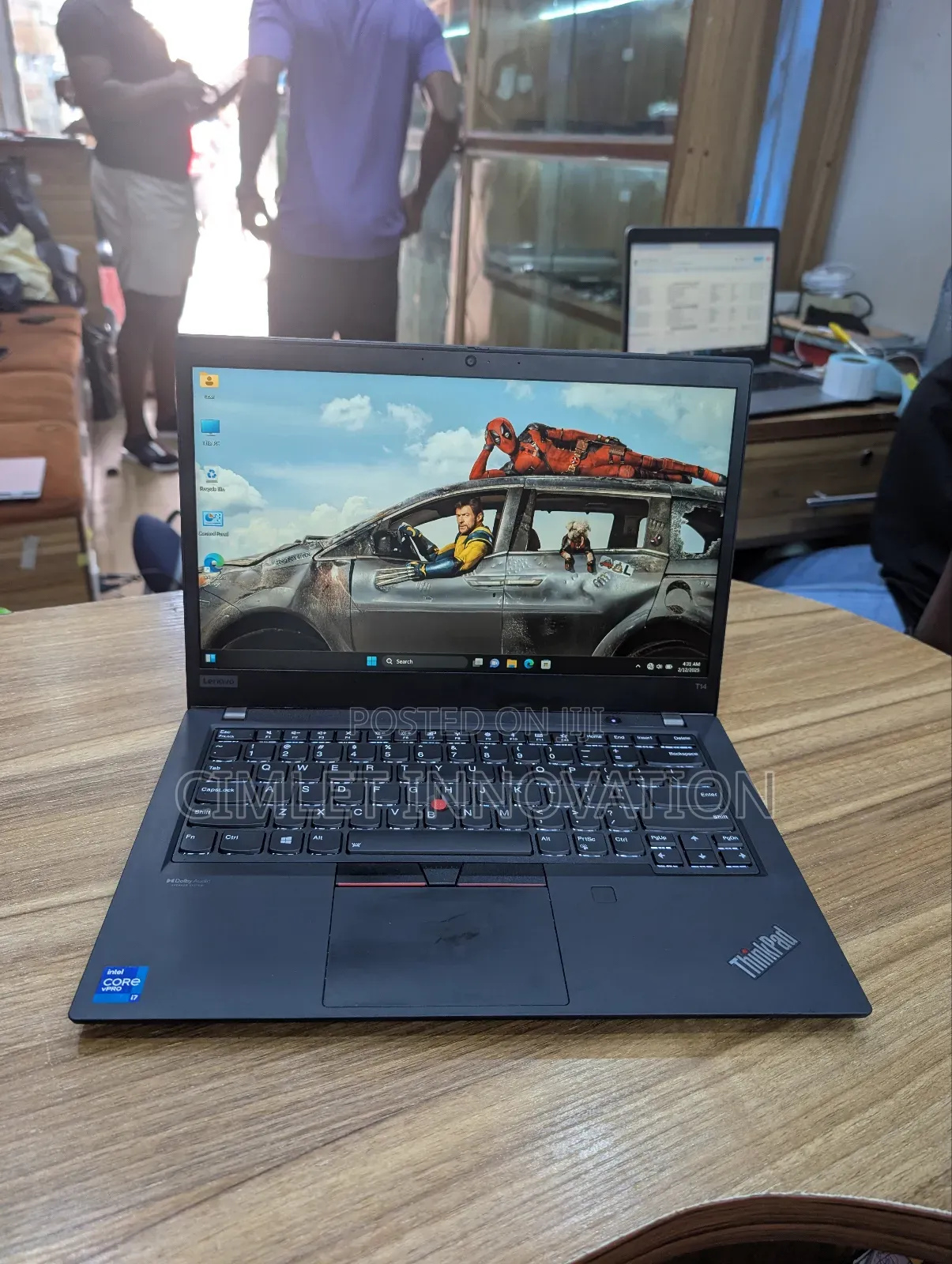 Laptop Lenovo ThinkPad T14 G2 16GB Intel Core I7 SSD 256GB