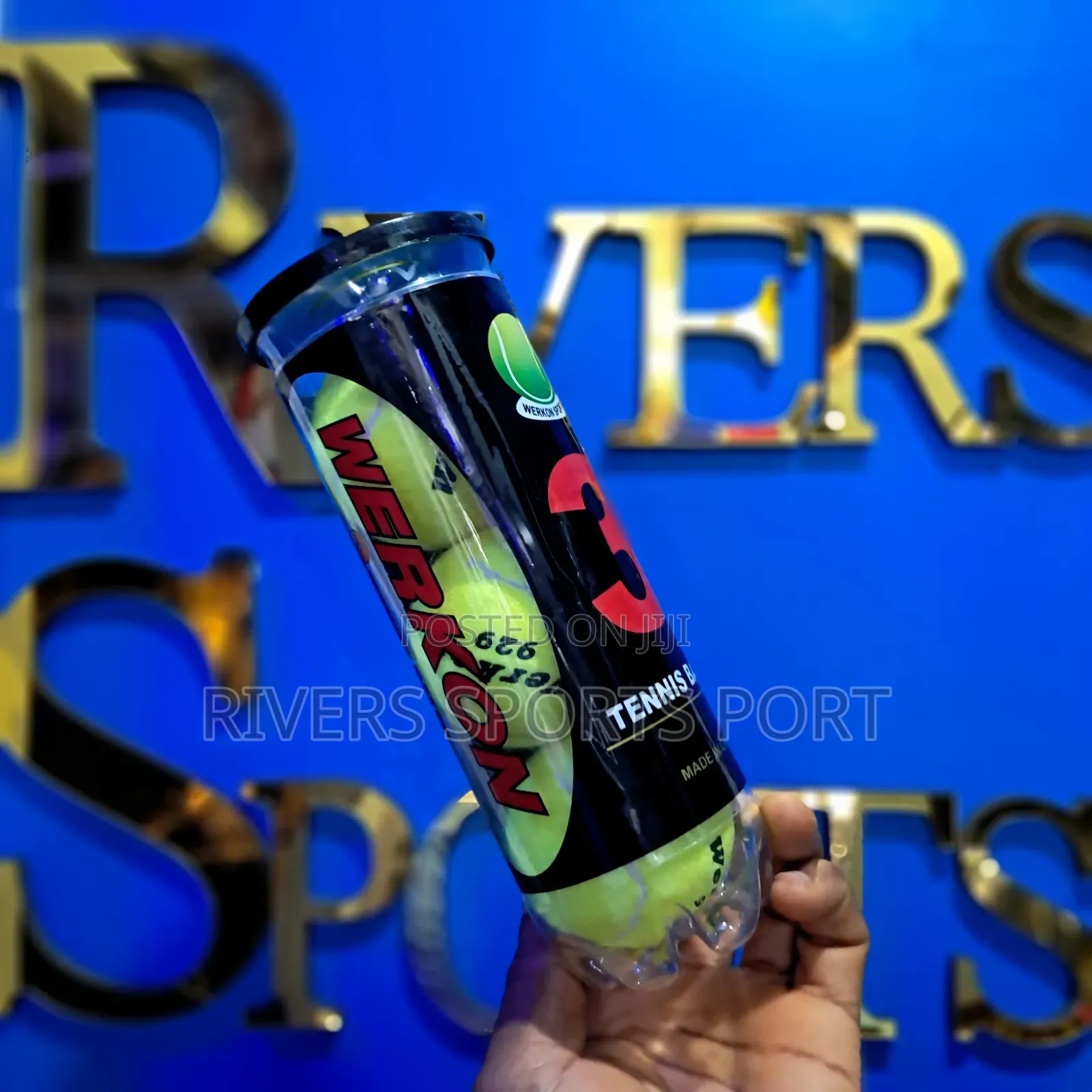 Werkon 3in1 Lawn Tennis Ball High Elasticity Competition Bal