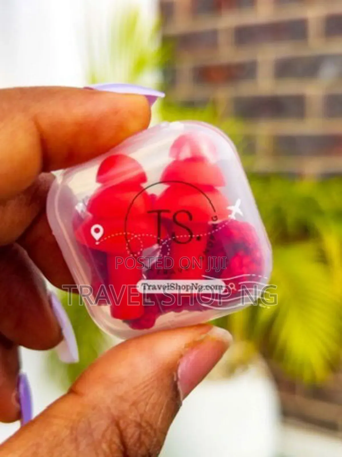 Tree Shaped, Cord Design + Case Ear Plugs
