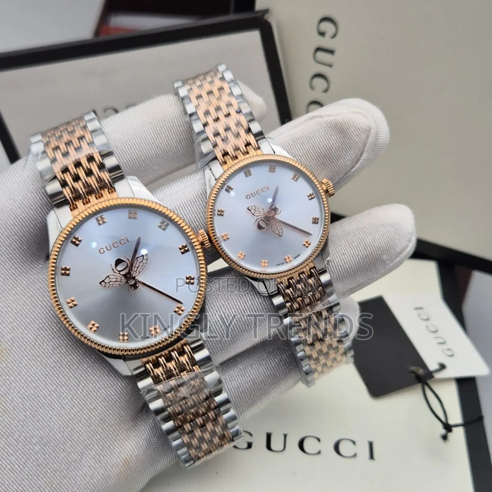 Couple Gucci Designers Wristwatch