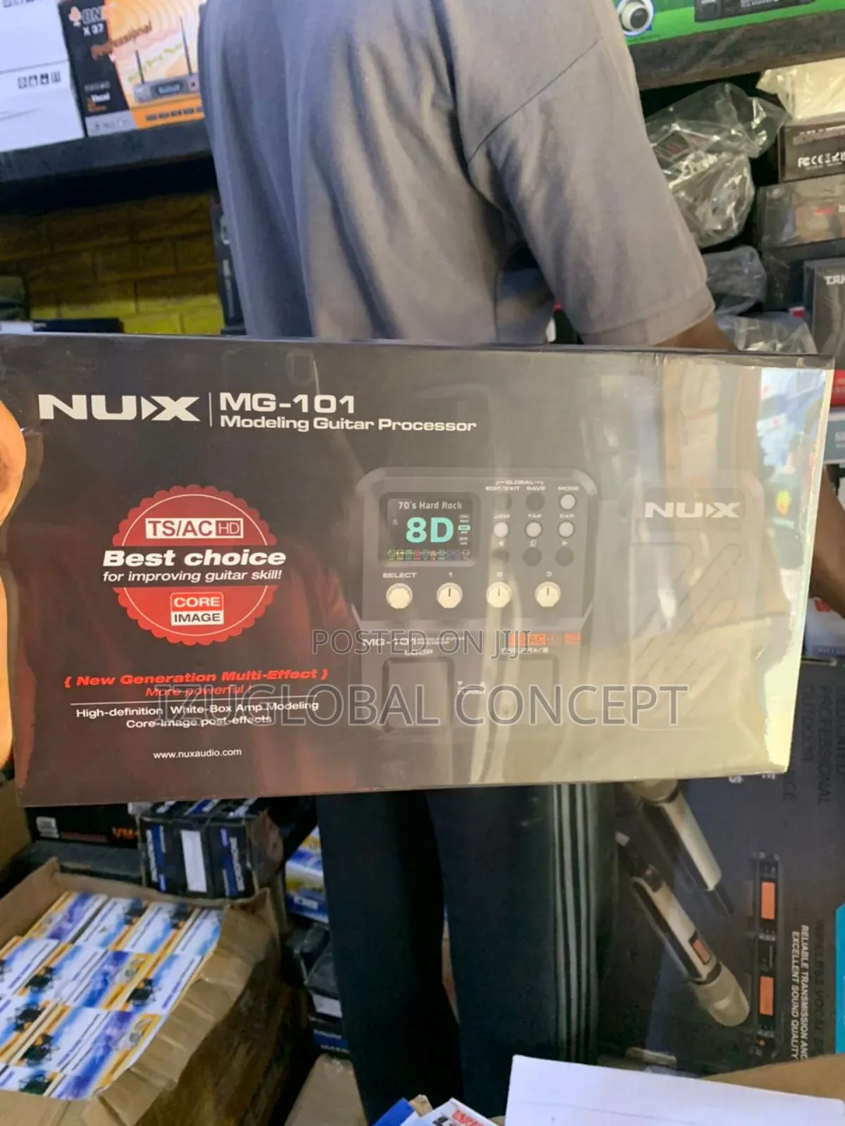 Nux Mg-101 Modeling Guitar Processor