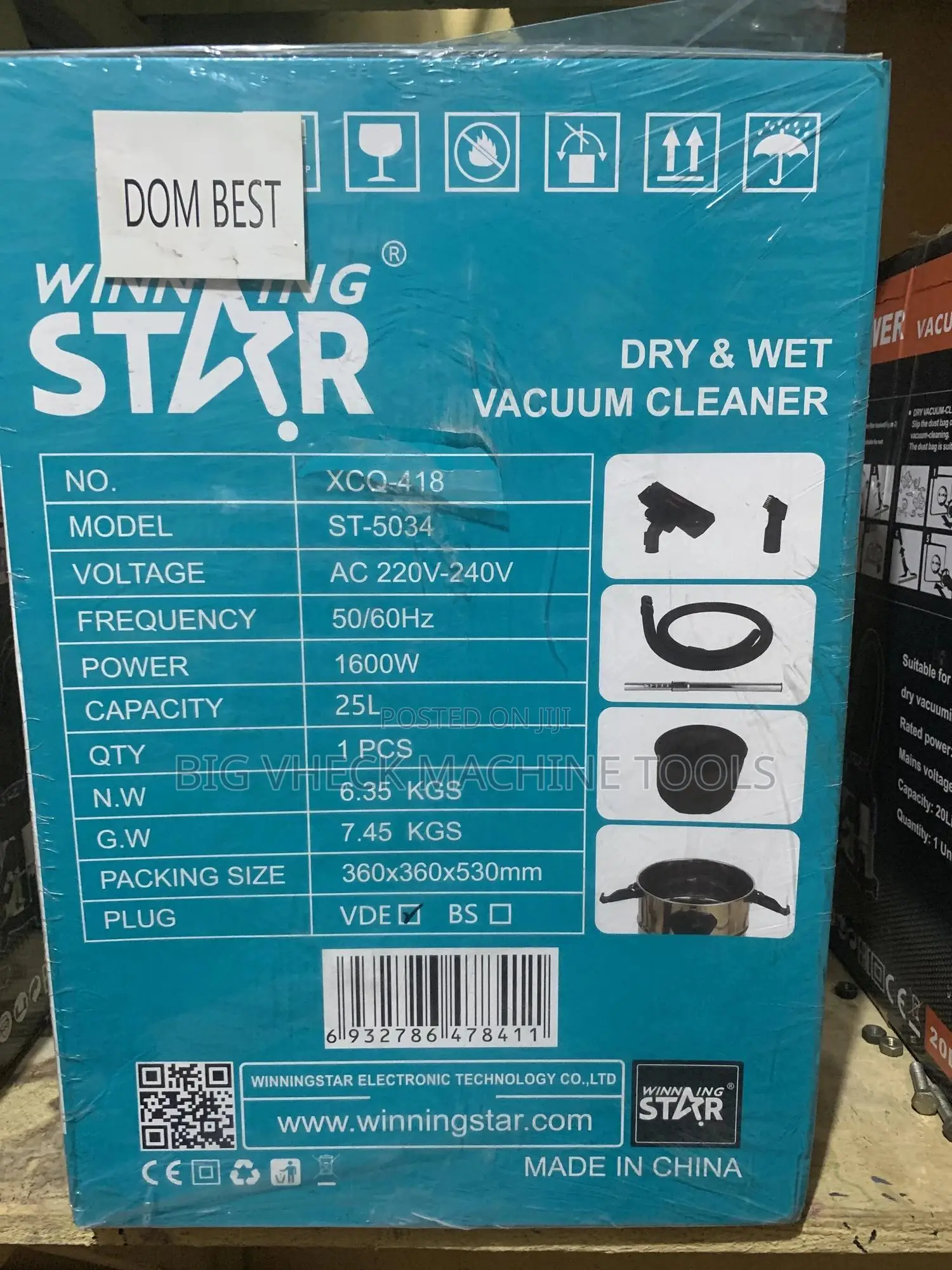 25L Vacuum Cleaner With Blower