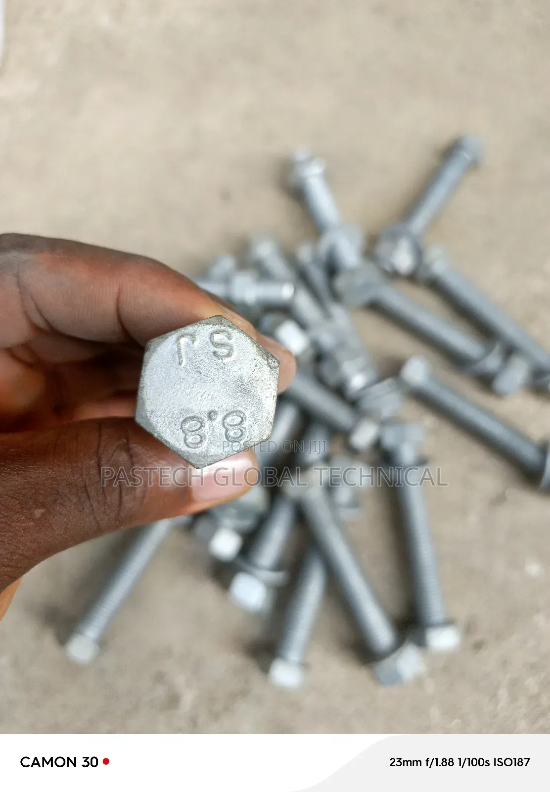 M16 X 100mm High Tensile Hot Dip Galvanized Bolts, Nuts,