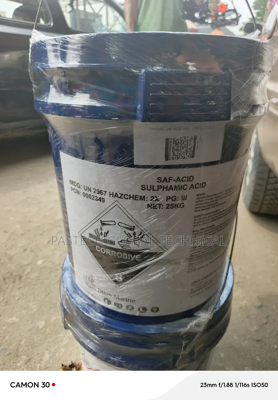 SAF-ACID Sulphamic Acid 25L Pail