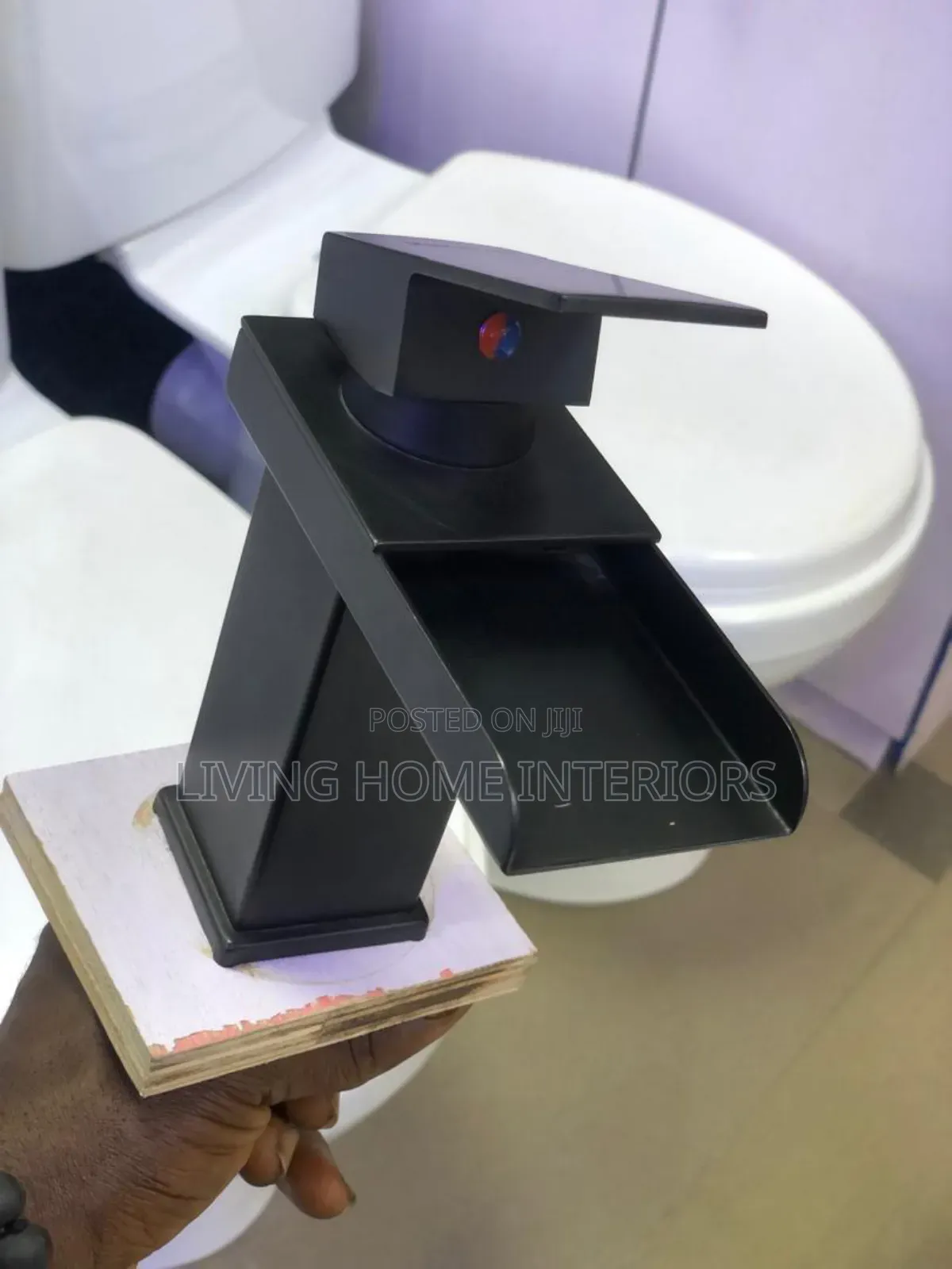 Black Water Full Basin Mixer Tap