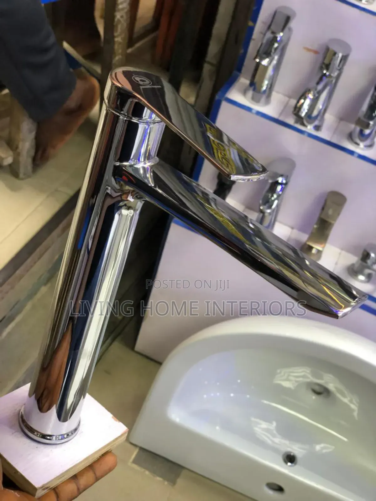 Long Basin Mixer Tap