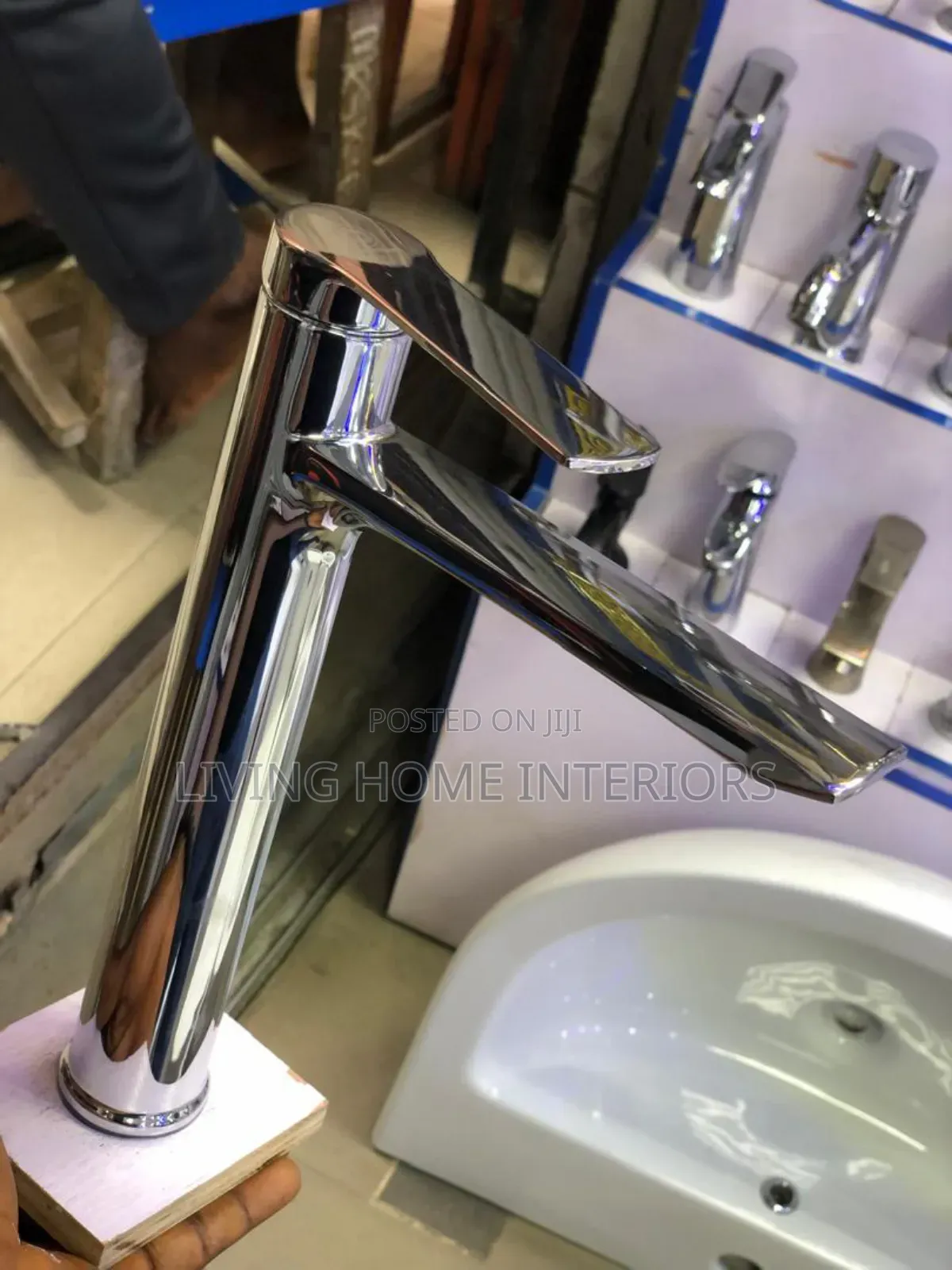 Long Basin Mixer Tap