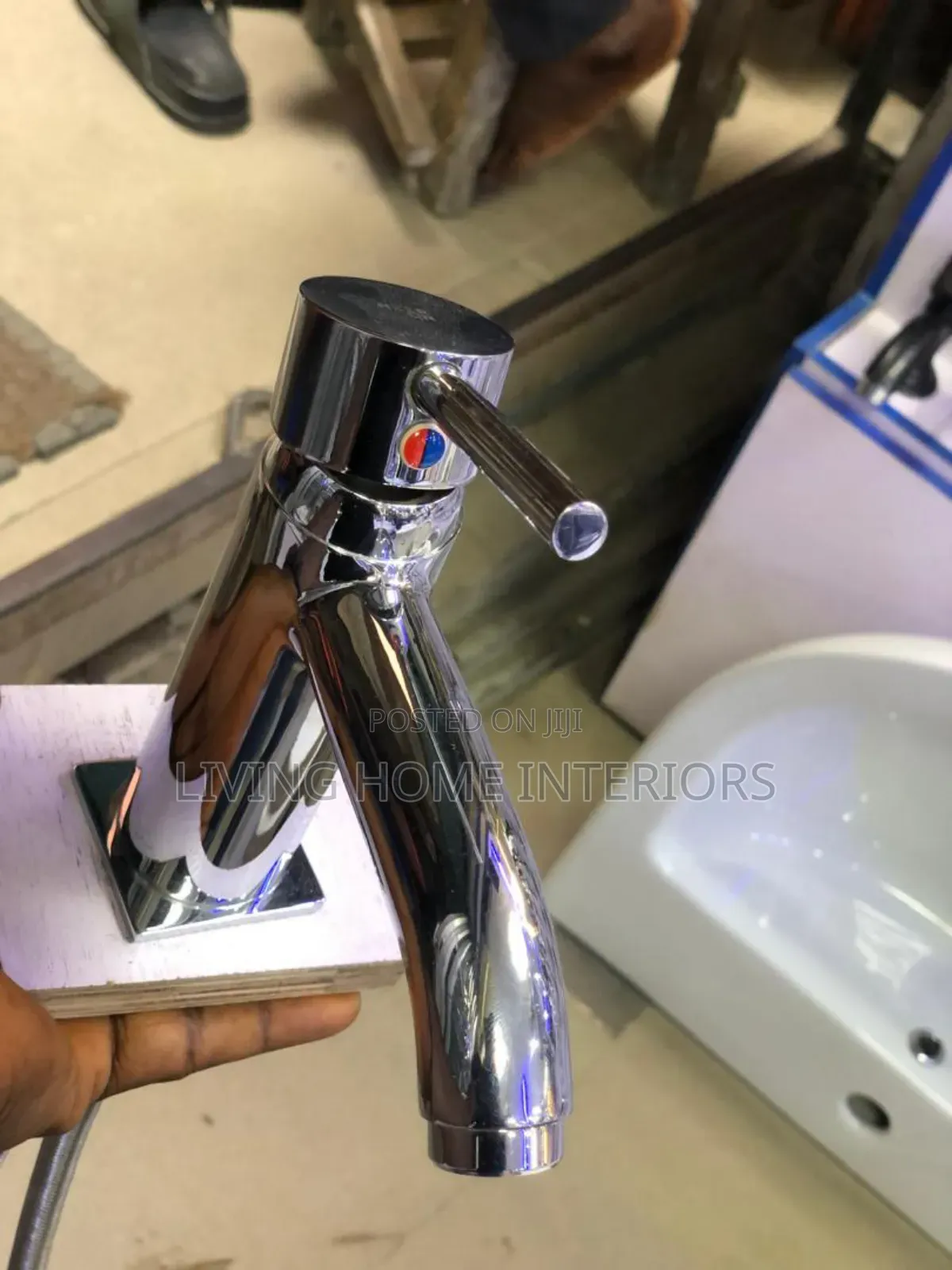 Midas Brass Chrome Basin Mixer Tap