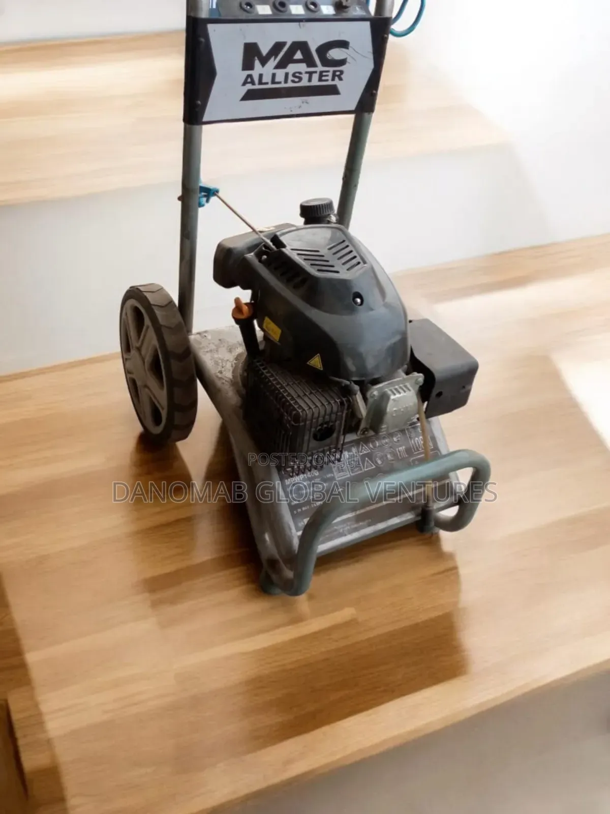 Macallister Petrol Engine Pressure Washer 4 Frequent Washing