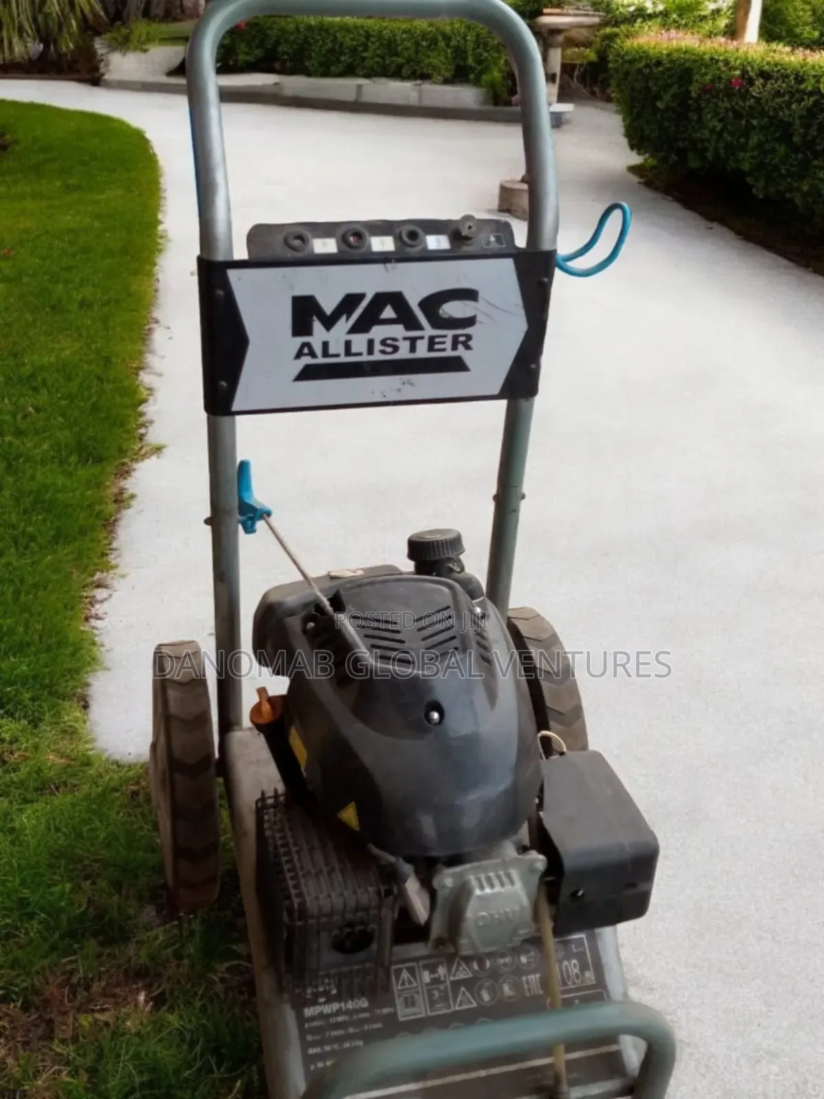 Macallister Petrol Engine Pressure Washer 4 Frequent Washing