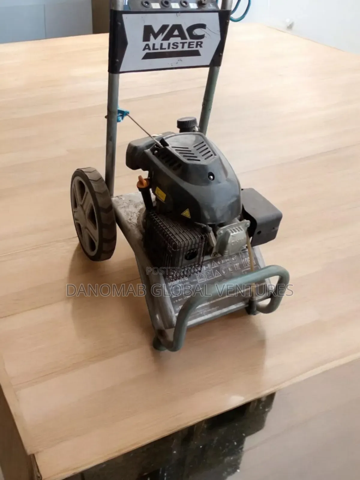 Macallister Petrol Engine Pressure Washer 4 Frequent Washing