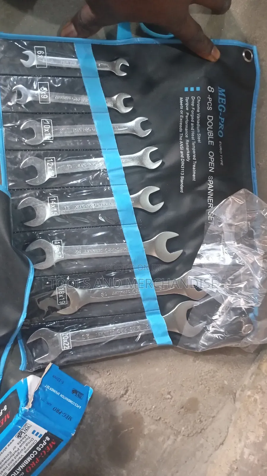 Set of 6-22mm Spanners