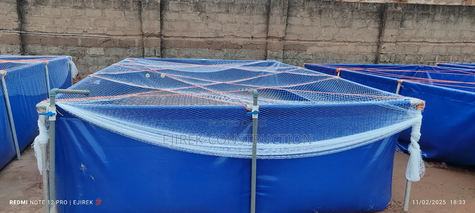 Fish Pond Mobile (Tarpaulins)