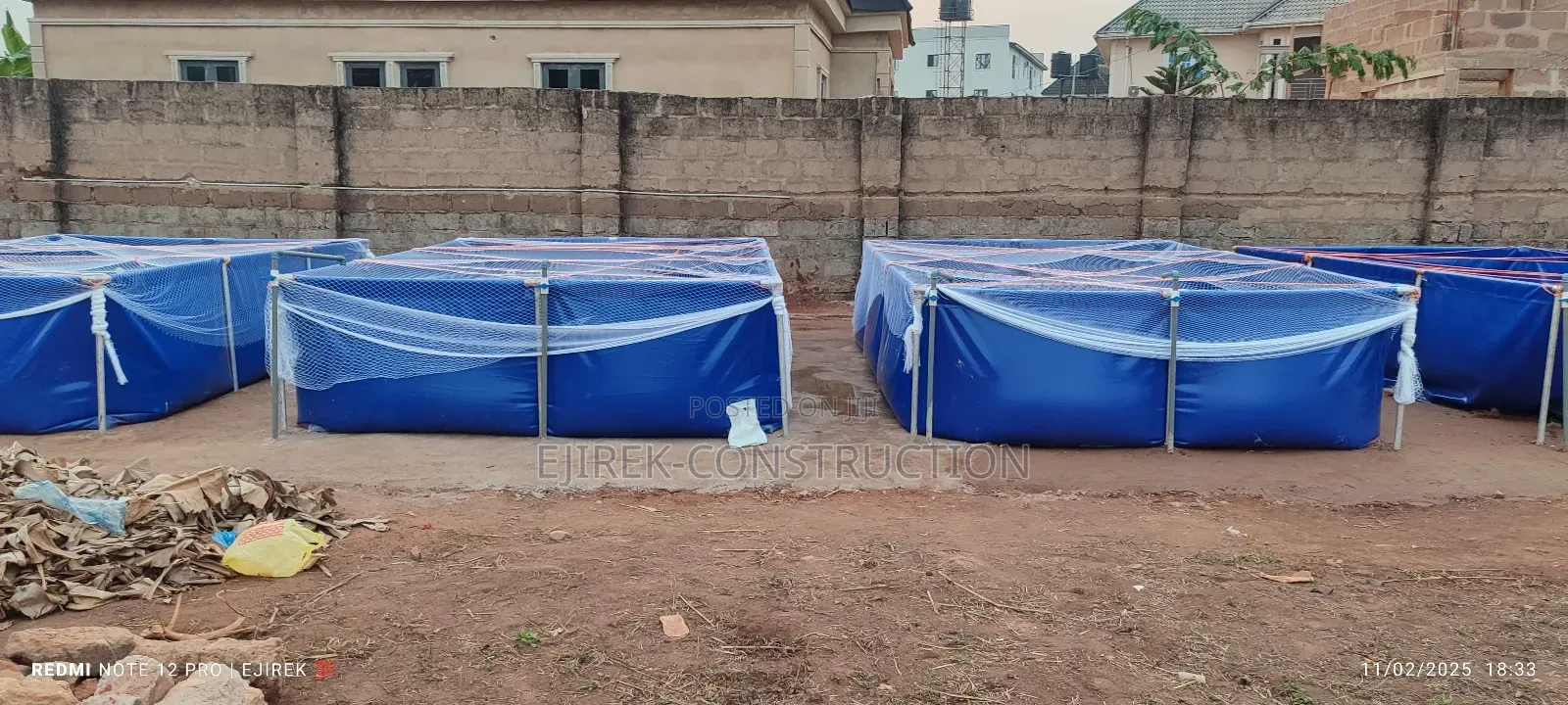 Fish Pond Mobile (Tarpaulins)