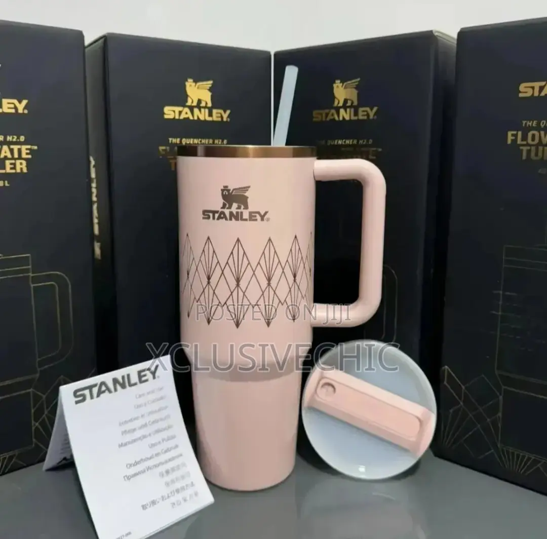 Original Stanley 40oz Tumbler Mug Cup With Straw Cover