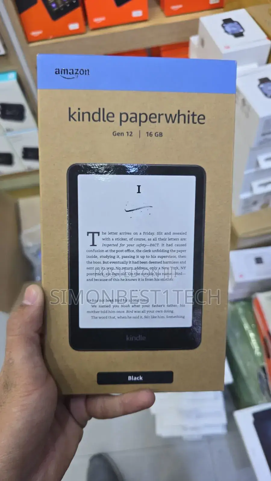 New Amazon Kindle Paperwhite 16 GB Black