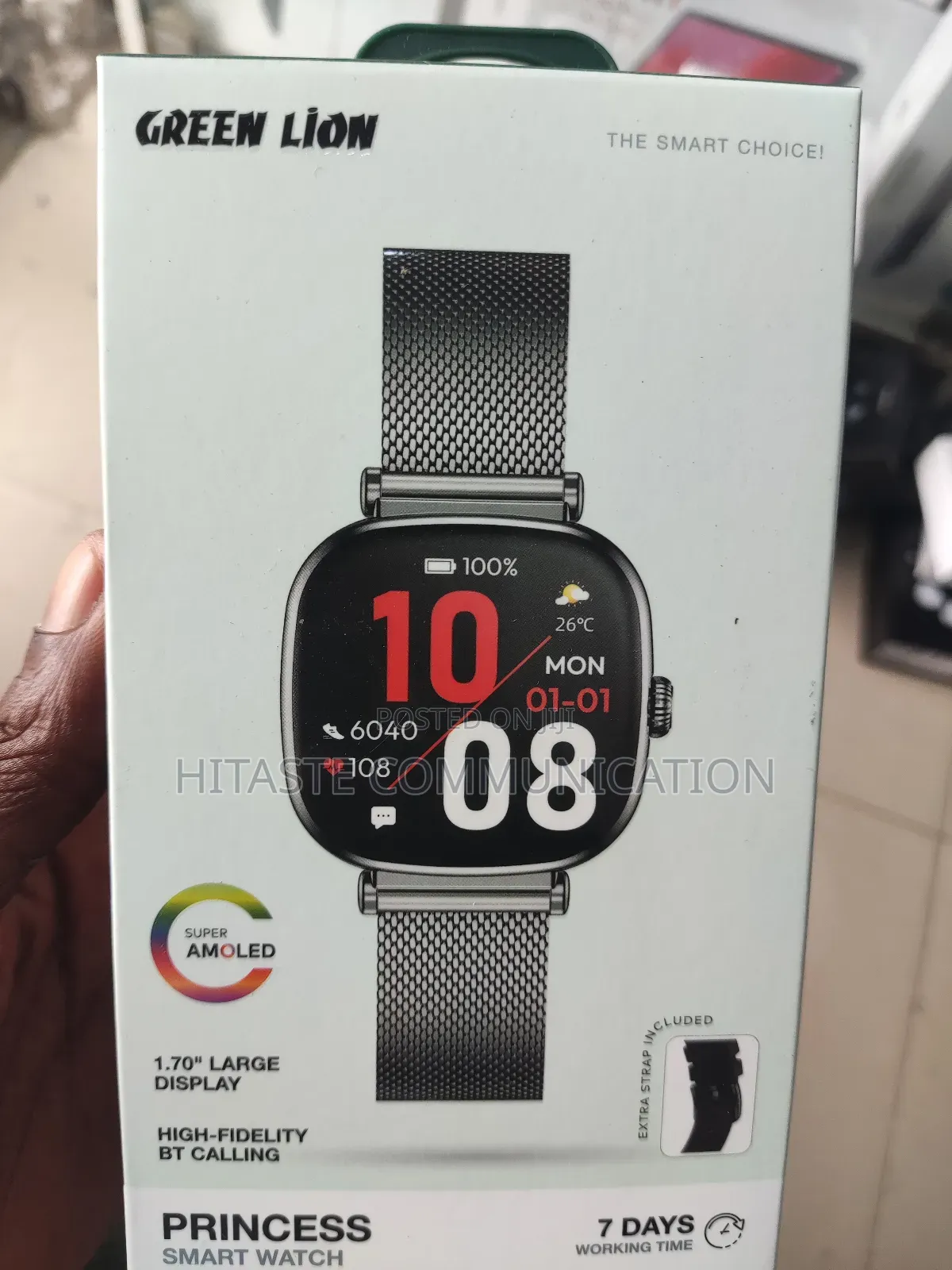 Green Lion Princess Smart Watch
