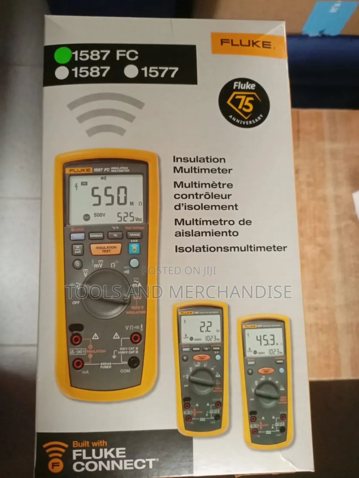 Fluke 1587 FC Insulation Tester