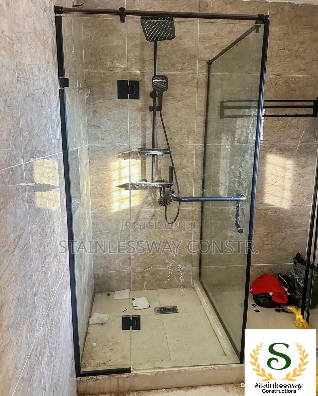 Shower Glass Cubicle Seamless