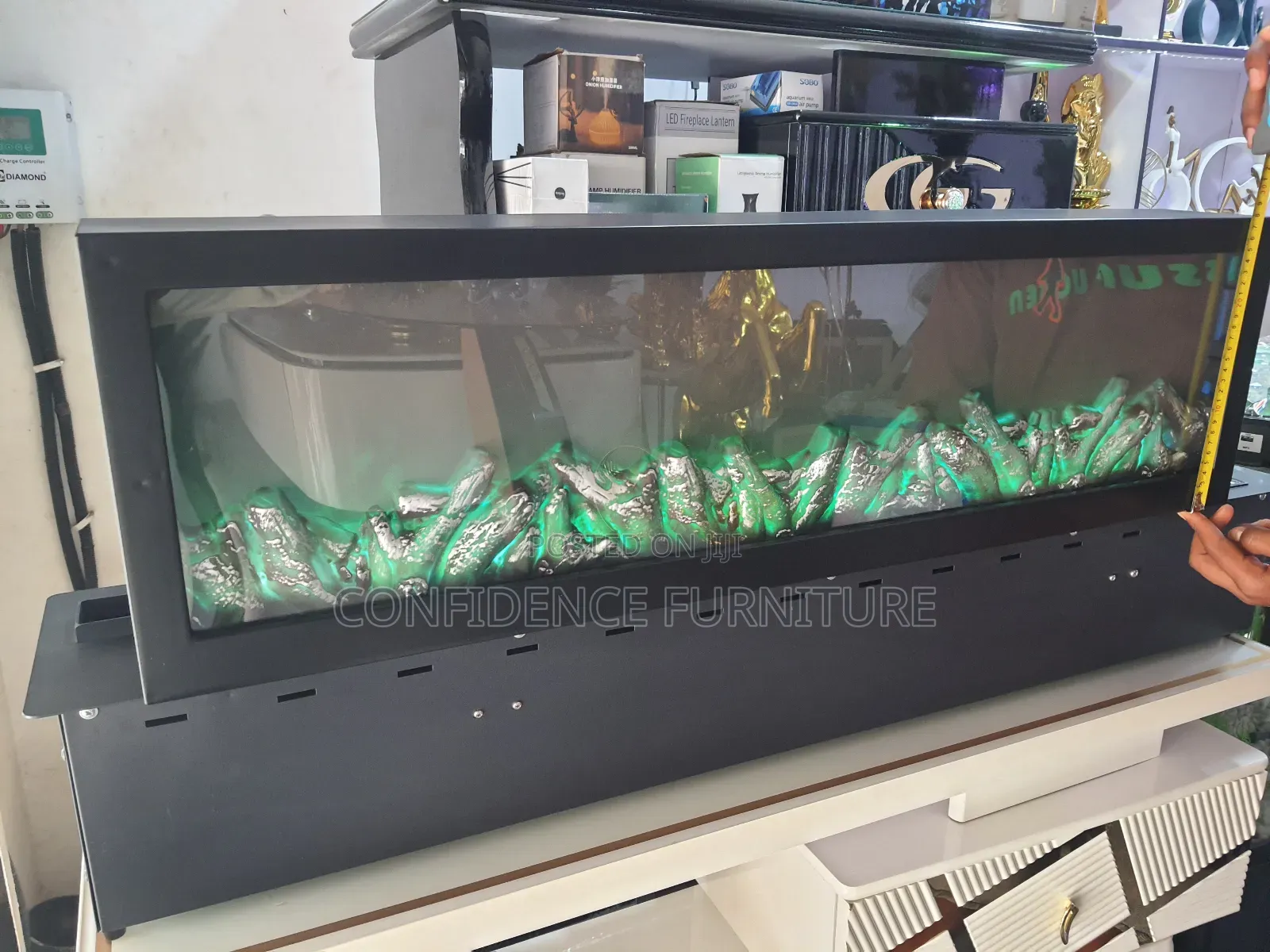 High Quality 3fit Electric Fire Place Multi Color With Remote Control