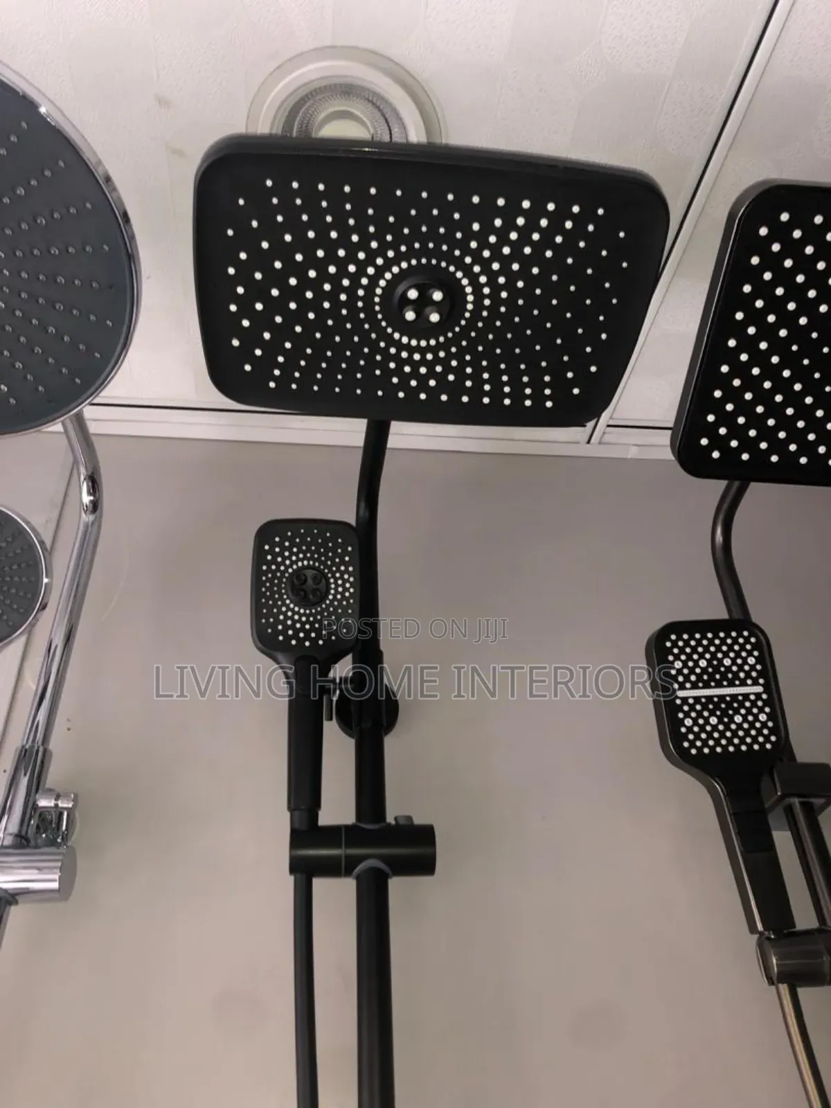 Black Standing Shower Mixer