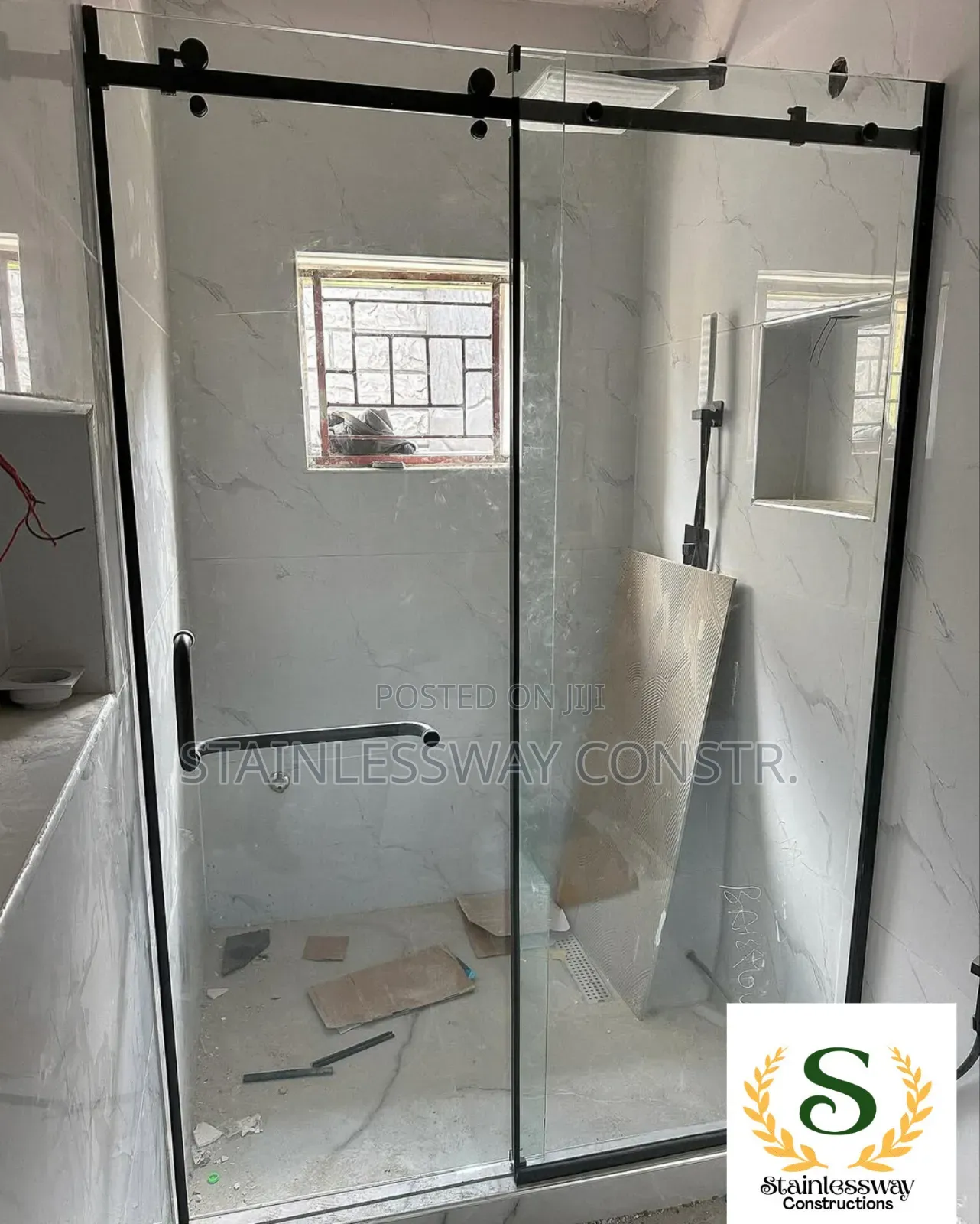 Shower Glass Cubicle Sparkle