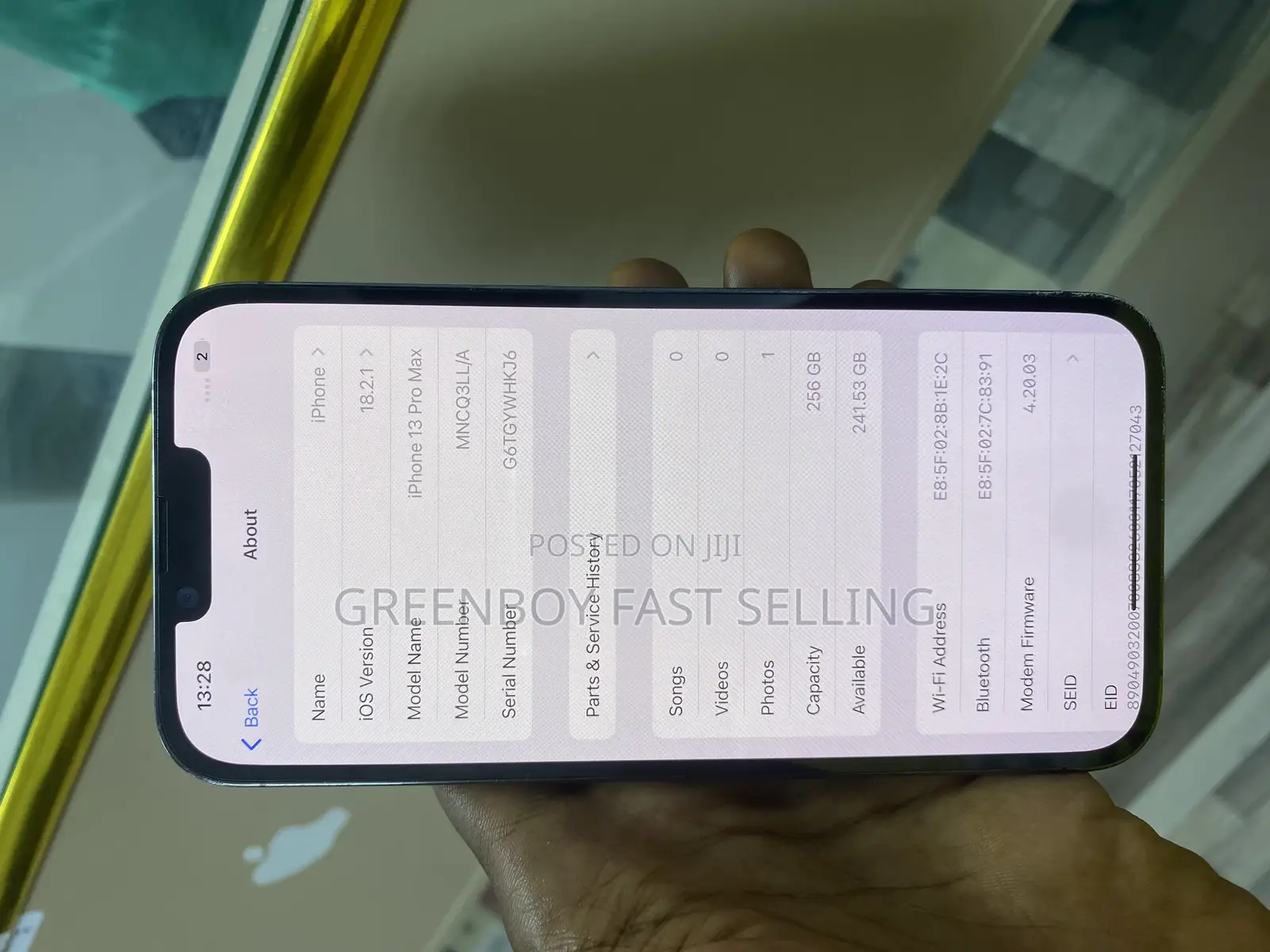Apple iPhone 13 Pro Max 256 GB Black
