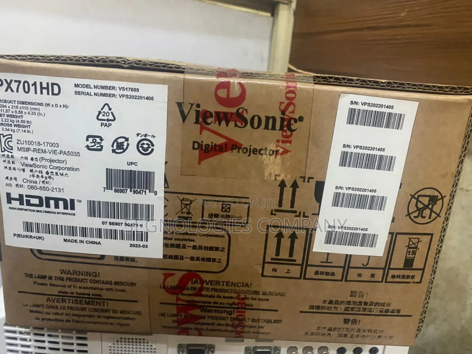 Viewsonic Px701hd 3500 Lumens Full Hd Projector