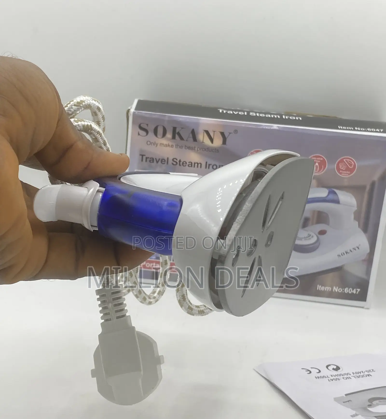 Foldable Portable Mini Travel Steam Iron