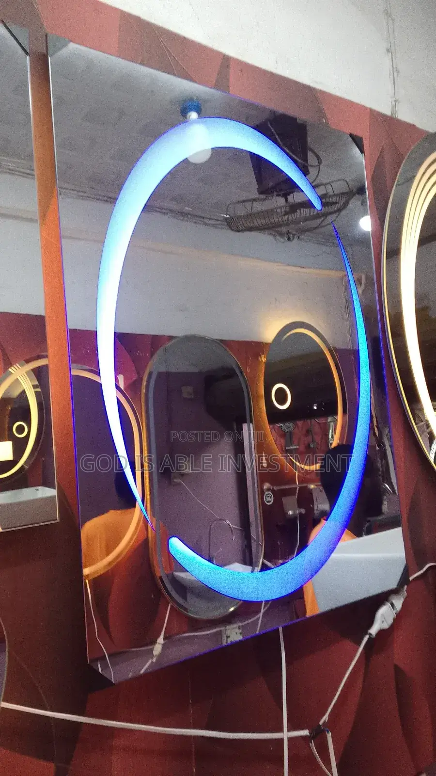 Triple Light LED Mirror