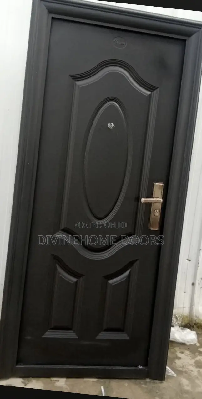 Steel Door Black 70mm