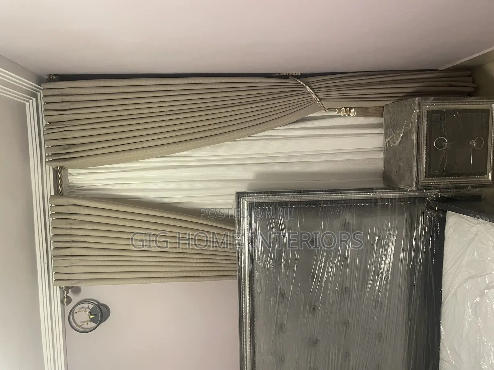 Turkish Premium Curtains Beige