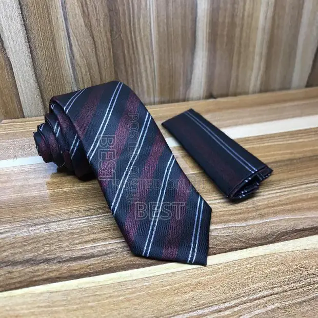 Classic Men's Turkish Tie With Pocket Square