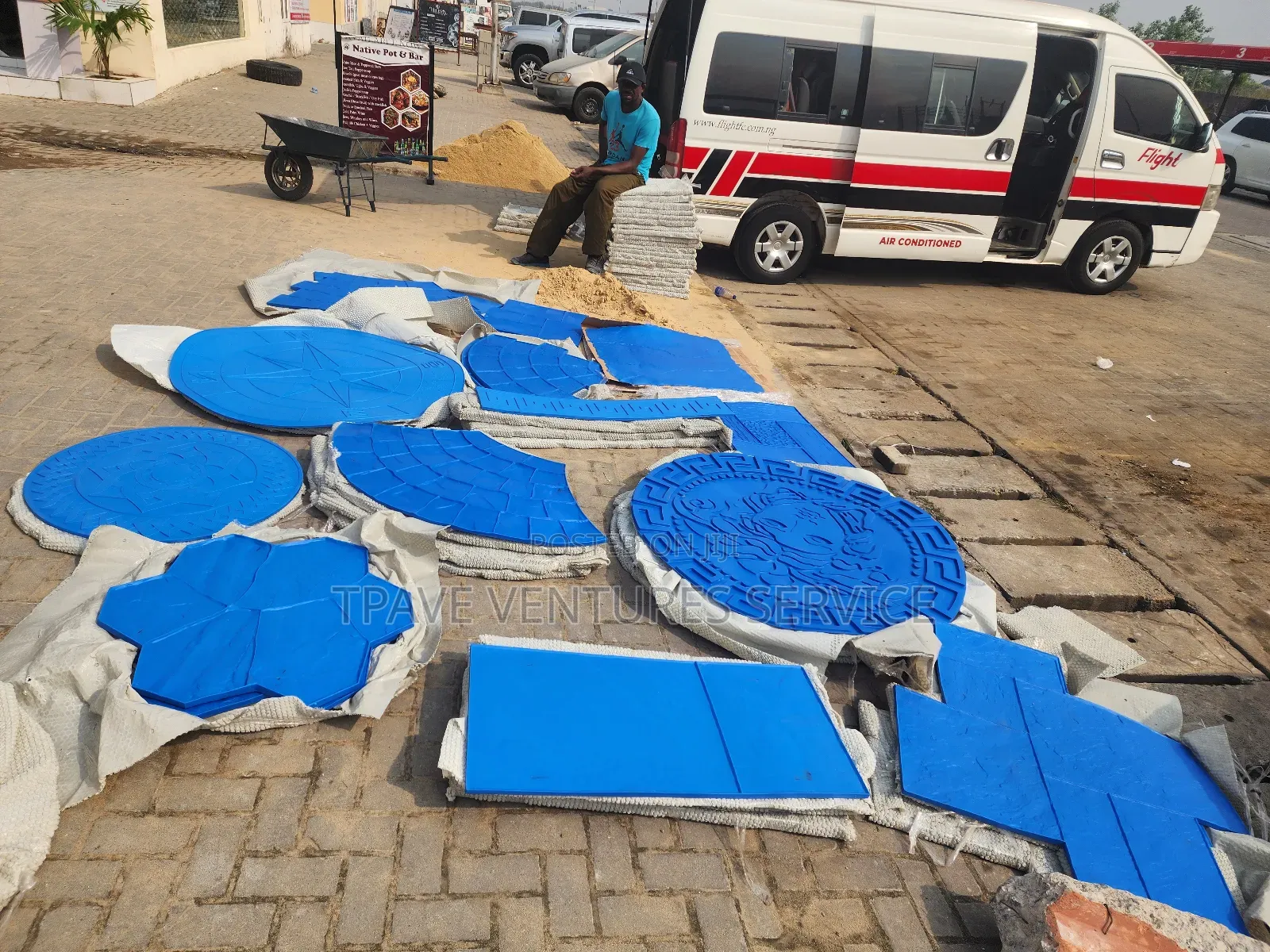 Increte/Stamped Concrete Instanblueturkey Mats/Mould