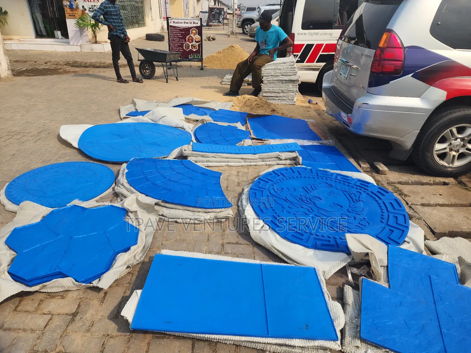 Increte/Stamped Concrete Instanblueturkey Mats/Mould